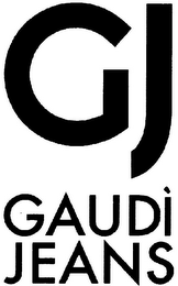 GJ GAUDÌ JEANS logo