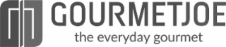 GJ GOURMETJOE THE EVERYDAY GOURMET logo