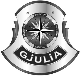 GJULIA ORIENTEM MERIDIEM OCCIDENS AQUILONIS logo
