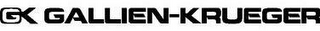 GK GALLIEN-KRUEGER logo