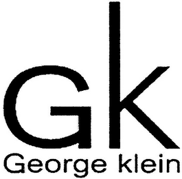 GK GEORGE KLEIN logo
