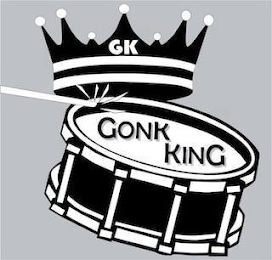 GK GONK KING logo