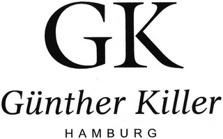 GK GÜNTHER KILLER HAMBURG logo