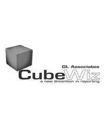 GL ASSOCIATES CUBEWIZ A NEW DIMENSION IN REPORTING logo