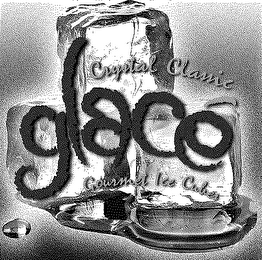 GLACE CRYSTAL CLASSIC GOURMET ICE CUBES logo