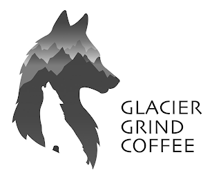 GLACIER GRIND COFFEE logo