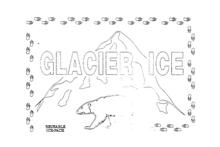 GLACIER ICE REUSABLE ICE-PACK logo
