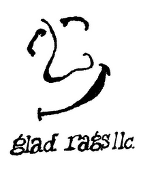 GLAD RAGS LLC. logo