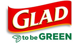 GLAD TO BE GREEN logo