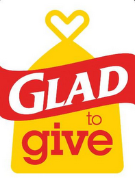 GLAD TO GIVE logo