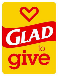 GLAD TO GIVE logo