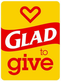 GLAD TO GIVE logo