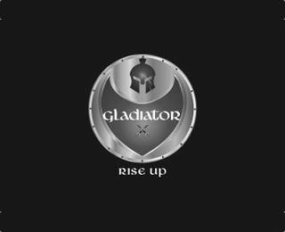 GLADIATOR RISE UP logo