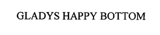 GLADYS HAPPY BOTTOM logo