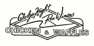GLADYS KNIGHT RON WINANS CHICKEN & WAFFLES logo