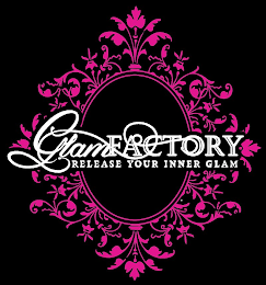 GLAM FACTORY RELEASE YOUR INNER GLAM logo