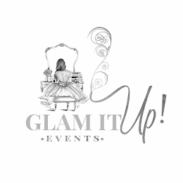 GLAM IT UP · EVENTS · logo