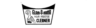 GLAM-O-RAMA YOUR PRESTIGE CLEANER logo