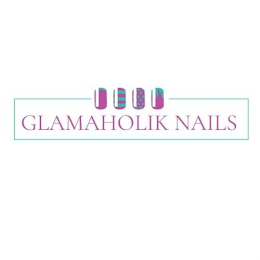 GLAMAHOLIK NAILS logo