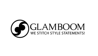 GLAMBOOM WE STITCH STYLE STATEMENTS logo