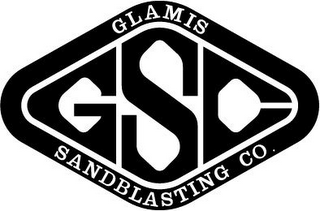 GLAMIS SANDBLASTING CO. - GSC logo