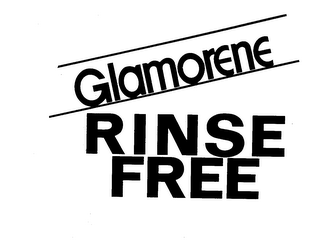 GLAMORENE RINSE FREE logo