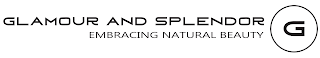 GLAMOUR AND SPLENDOR EMBRACING NATURAL BEAUTY G logo