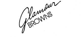 GLAMOUR BROWNS logo
