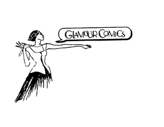GLAMOUR COMICS logo