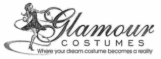 GLAMOUR COSTUMES WHERE YOUR DREAM COSTUME BECOMES A REALITY logo