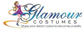 GLAMOUR COSTUMES WHERE YOUR DREAM COSTUME BECOMES A REALITY logo
