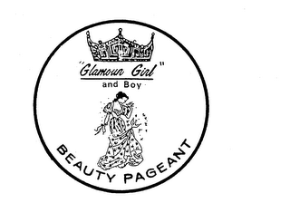 "GLAMOUR GIRL" AND BOY BEAUTY PAGEANT logo