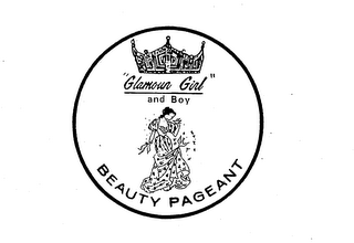 "GLAMOUR GIRL" AND BOY BEAUTY PAGEANT logo