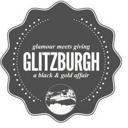 GLAMOUR MEETS GIVING GLITZBURGH A BLACK& GOLD AFFAIR logo
