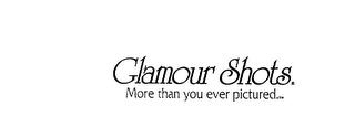GLAMOUR SHOTS MORE THAN YOU EVER PICTURED. logo