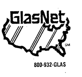 GLASNET 800-932-GLAS logo