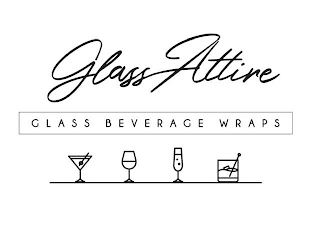 GLASS ATTIRE GLASS BEVERAGE WRAPS logo