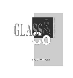 GLASS & CO HANDELSGESELLSCHAFT MBH NOTA VITRUM logo