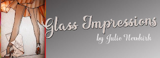 GLASS IMPRESSIONS BY JULIE NEWKIRK logo