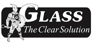 GLASS THE CLEAR SOLUTION logo