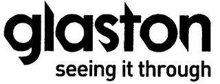 GLASTON SEEING IT THROUGH logo