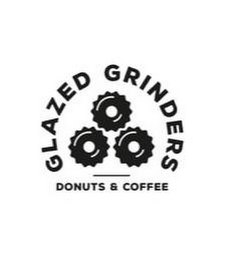 GLAZED GRINDERS DONUTS & COFFEE logo
