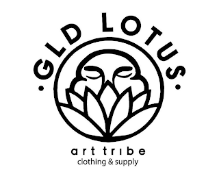 ·GLD LOTUS· ART TRIBE CLOTHING & SUPPLY logo