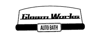 GLEAM WORKS AUTO BATH logo