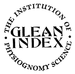 GLEAN INDEX - THE INSTITUTION OF PHYSIOGNOMY SCIENCE - logo