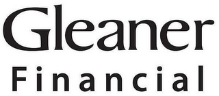 GLEANER FINANCIAL logo