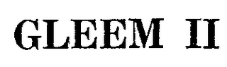 GLEEM II logo