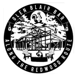 GLEN BLAIR BAR ALONG THE REDWOOD ROUTE logo