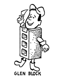 GLEN BLOCK logo