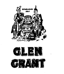 GLEN GRANT ESTABLISHED 1840 J&J logo